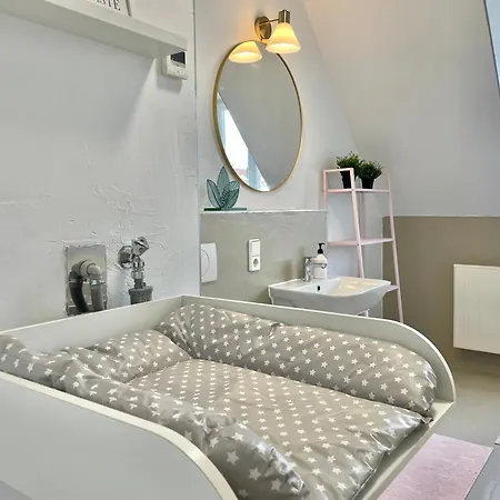 Familientraum Küche Waschtrockner Playstation Netflix Wifi Apartment Leipzig