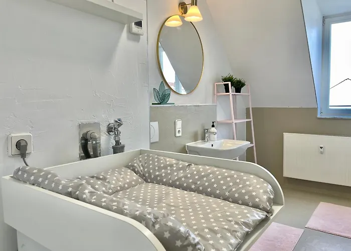 Grosszuegiges I Waschtrockner I Playstation I 5 Gaeste Appartement Leipzig