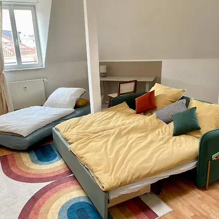 Apartment Familientraum-kueche-waschtrockner-playstation-netflix-wifi Leipzig