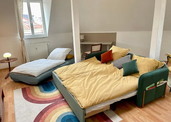 Apartament Grosszuegiges I Waschtrockner I Playstation I 5 Gaeste Lipsk